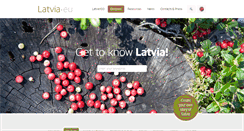 Desktop Screenshot of latvia.eu